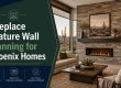 What to Plan Before Building a Fireplace Feature Wall in Phoenix